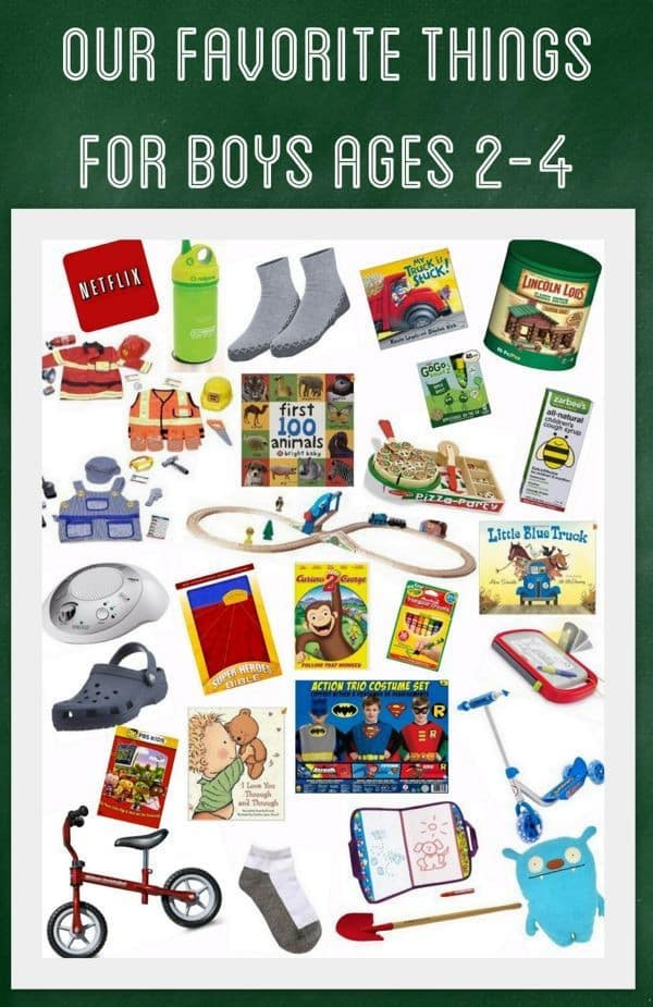 Gift Ideas For Boys Age 5
 Our Favorite Things for Boys Ages 2 4 Little Boy Gift Ideas