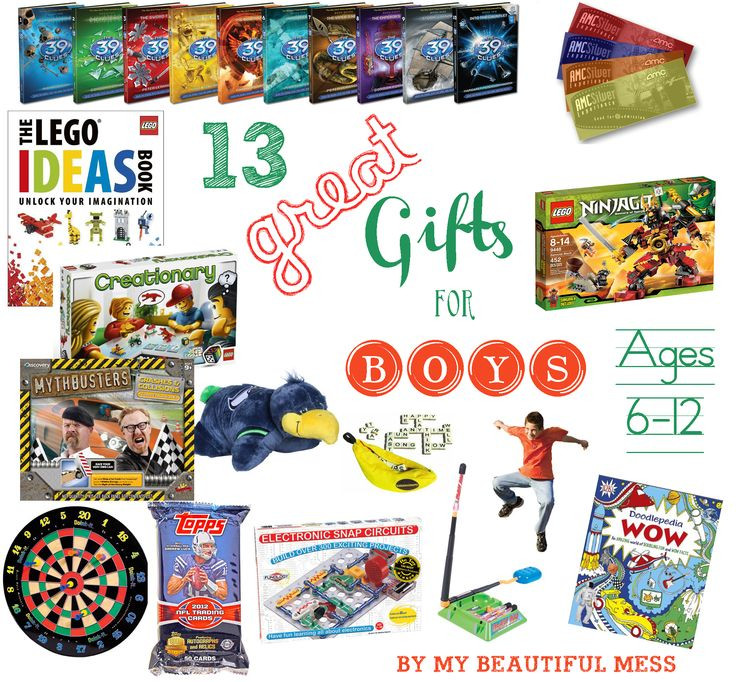 Gift Ideas For Boys Age 5
 13 Great Gift Ideas for Grade School Aged Boys ages 6 12