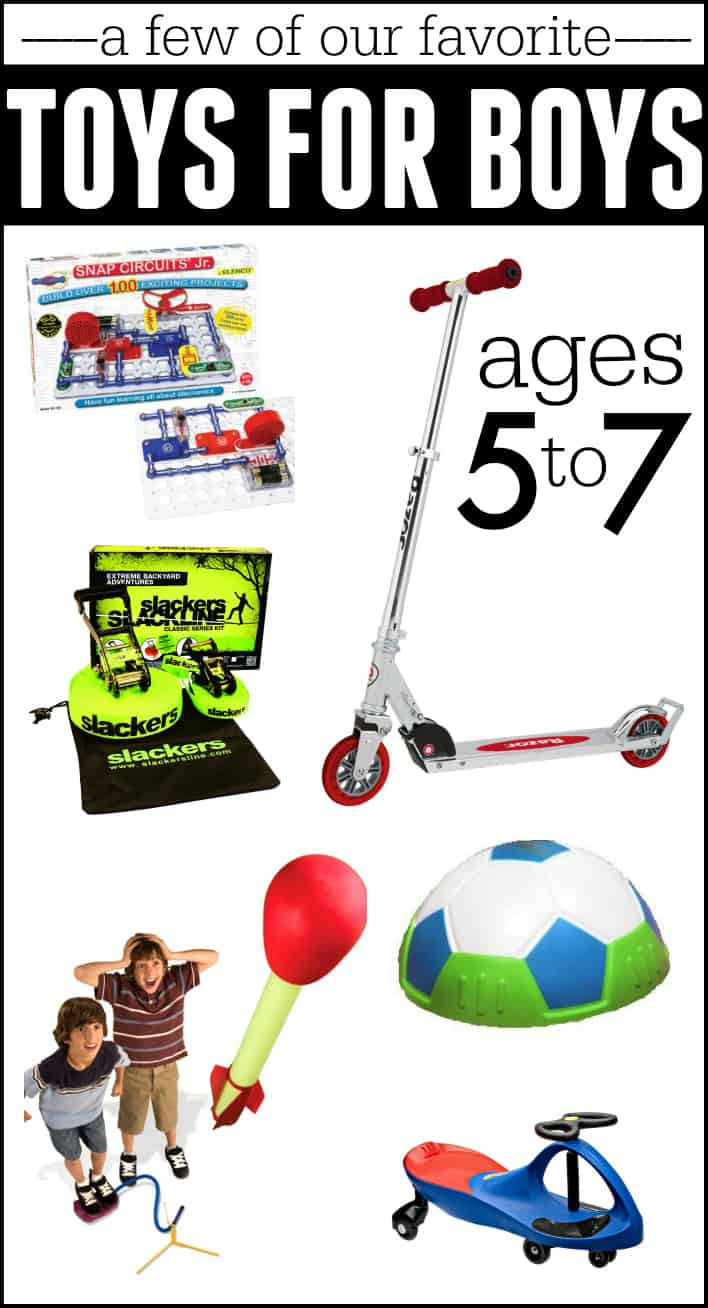 Gift Ideas For Boys Age 7
 Best Gifts for Boys Ages 5 7 I Can Teach My Child