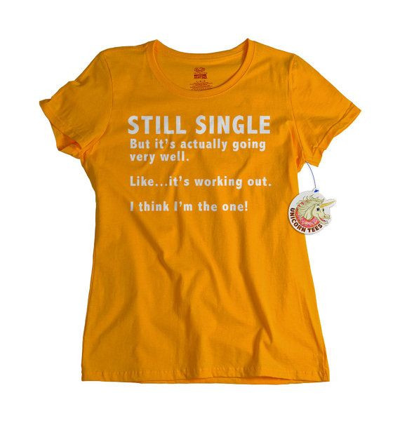 Gift Ideas For Brothers Girlfriend
 Gift For Single Friend Funny T shirt Mens No Girlfriend