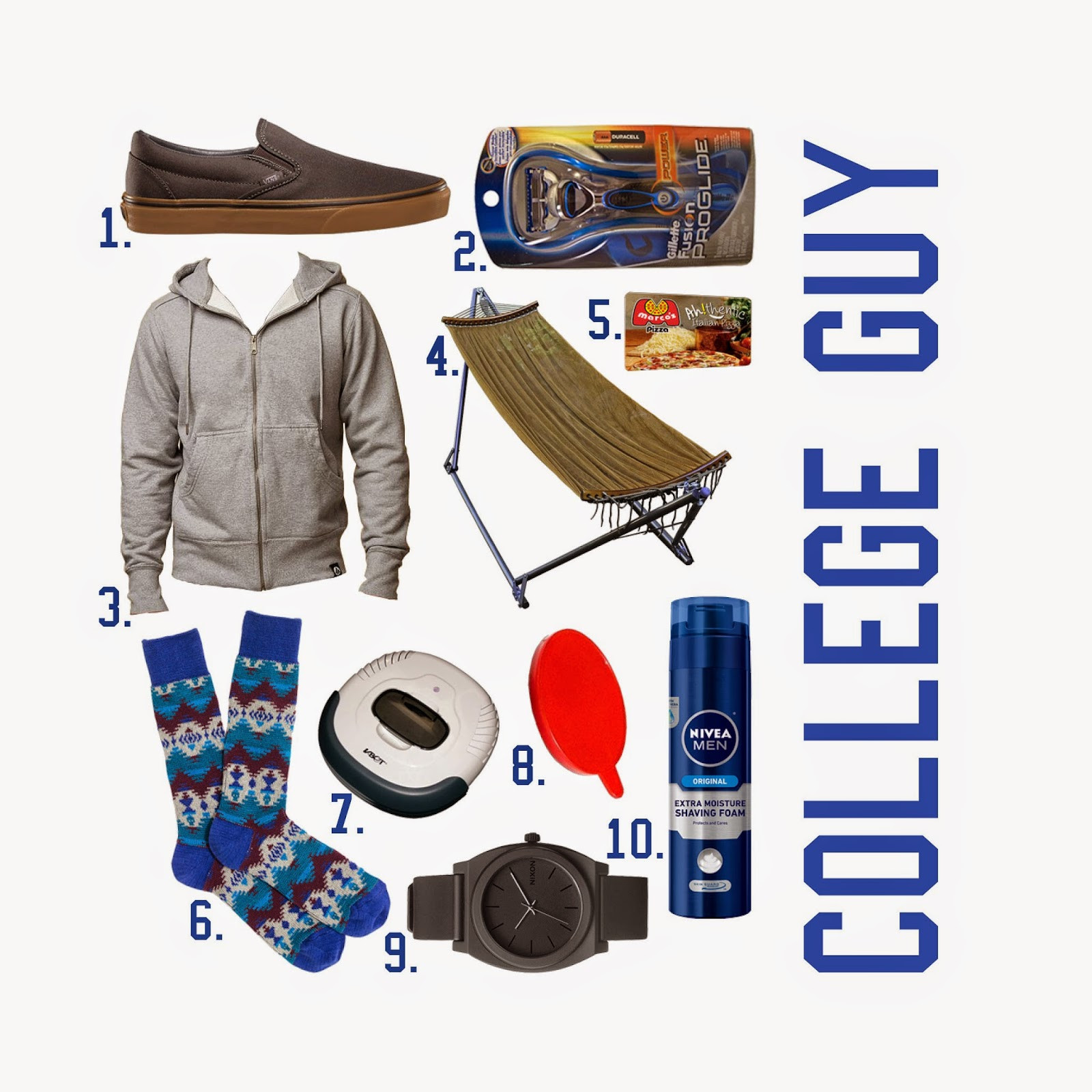 Gift Ideas For College Boys
 The Spinsterhood Diaries Gift Guide College Guy