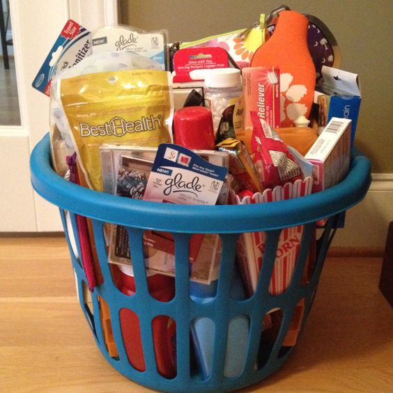 Gift Ideas For College Boys
 Best going to college basket ever