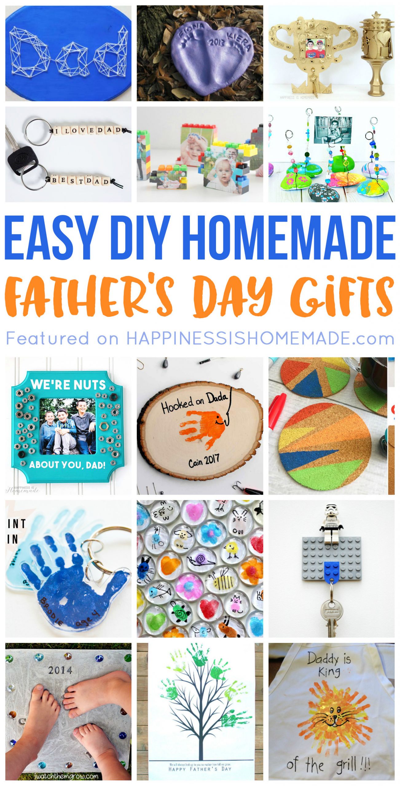 Gift Ideas For Dad From Kids
 20 Homemade Father s Day Gifts That Kids Can Make