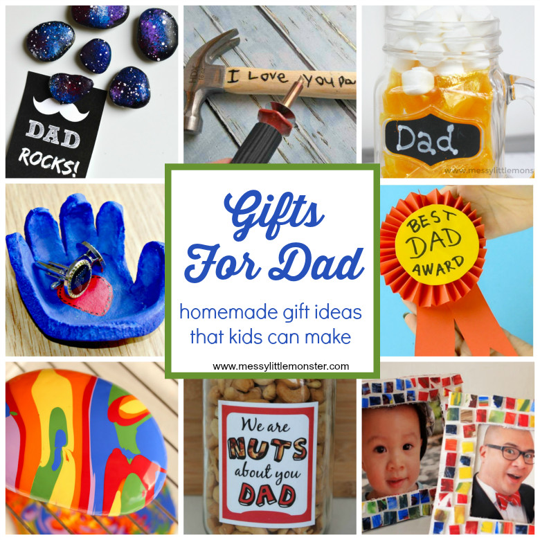 Gift Ideas For Dad From Kids
 Gifts For Dad From Kids Homemade Gift Ideas That Kids