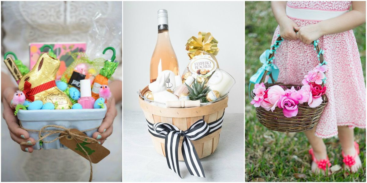 Gift Ideas For Easter Baskets
 21 Cute Homemade Easter Basket Ideas Easter Gifts for