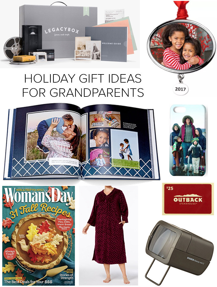 Gift Ideas For Elderly Grandmother
 Holiday Gift Ideas for Grandparents