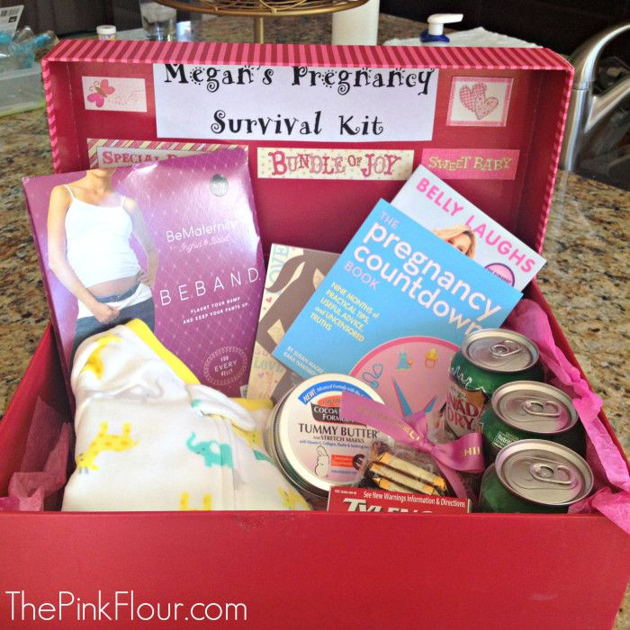 Gift Ideas For Expectant Mothers
 Pregnancy Survival Kit a great t for expectant