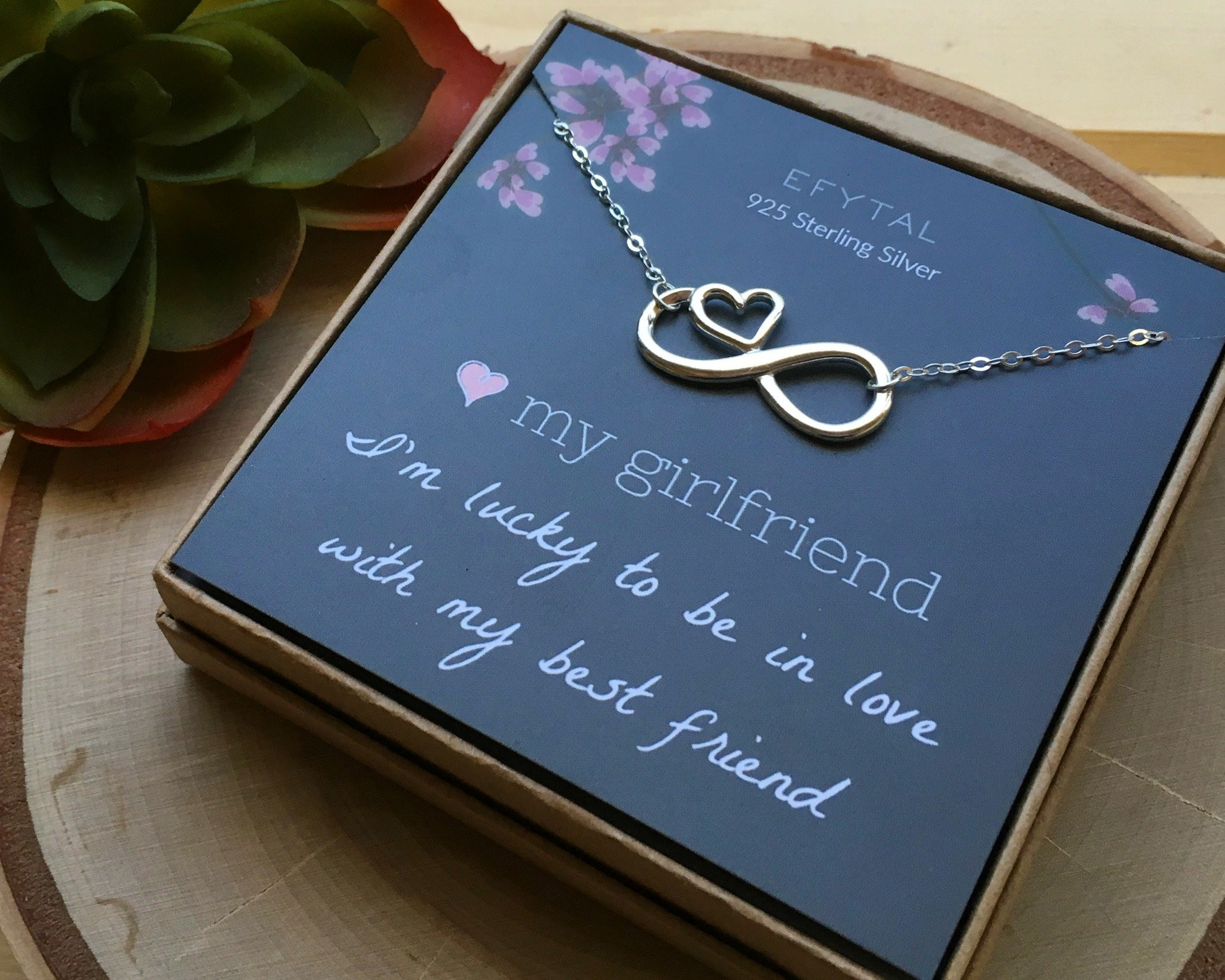 Gift Ideas For Girlfriend Anniversary
 Love tagged "Necklaces" EFYTAL Jewelry