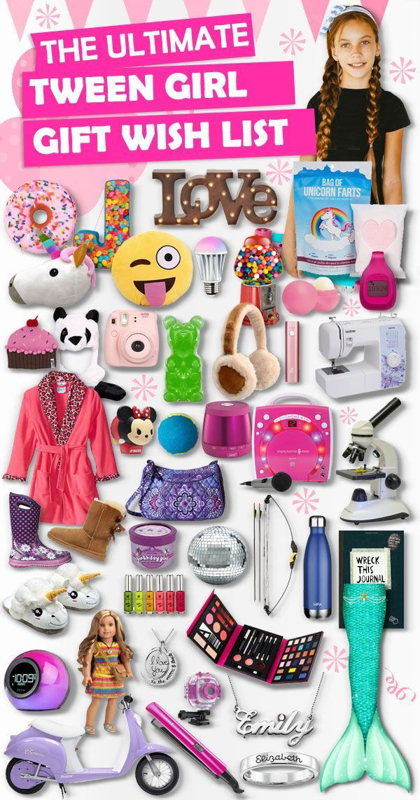 Gift Ideas For Girls Age 13
 Gifts For Tween Girls t ideas for kids