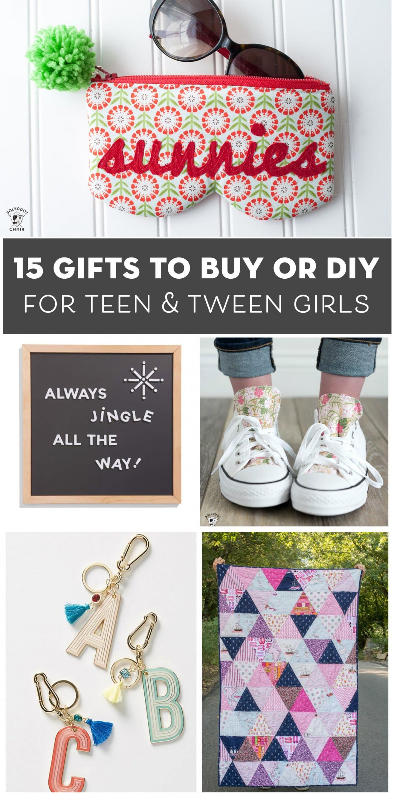 Gift Ideas For Girls
 15 Gift Ideas for Teenage Girls That You Can DIY or Buy