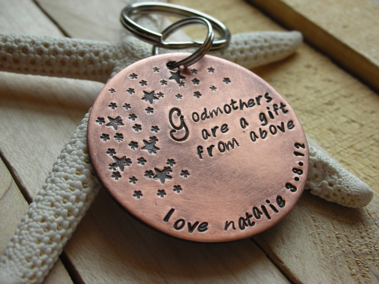 Gift Ideas For Godmother
 Godparent Keychain Gift for Godparents Gift for