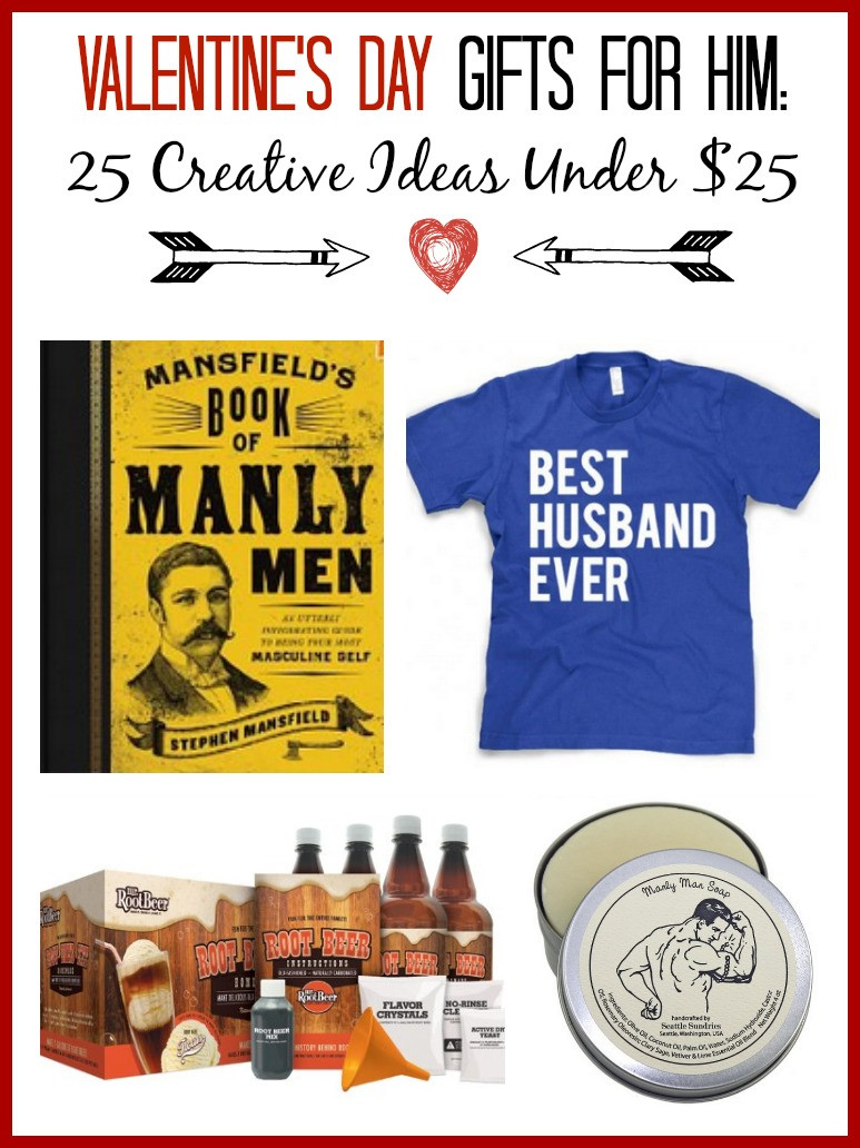 Gift Ideas For Him For Valentines
 Valentine s Gift Ideas for Him 25 Creative Ideas Under $25