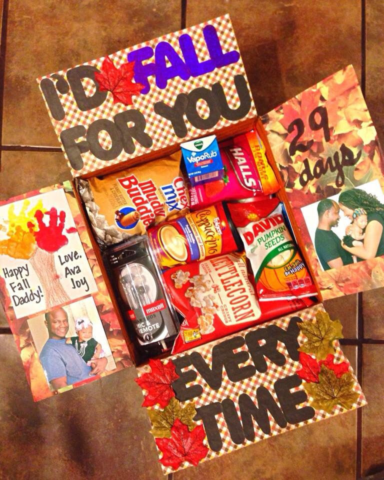 Gift Ideas For Military Boyfriend
 Thanksgiving Fall Themed Care Package