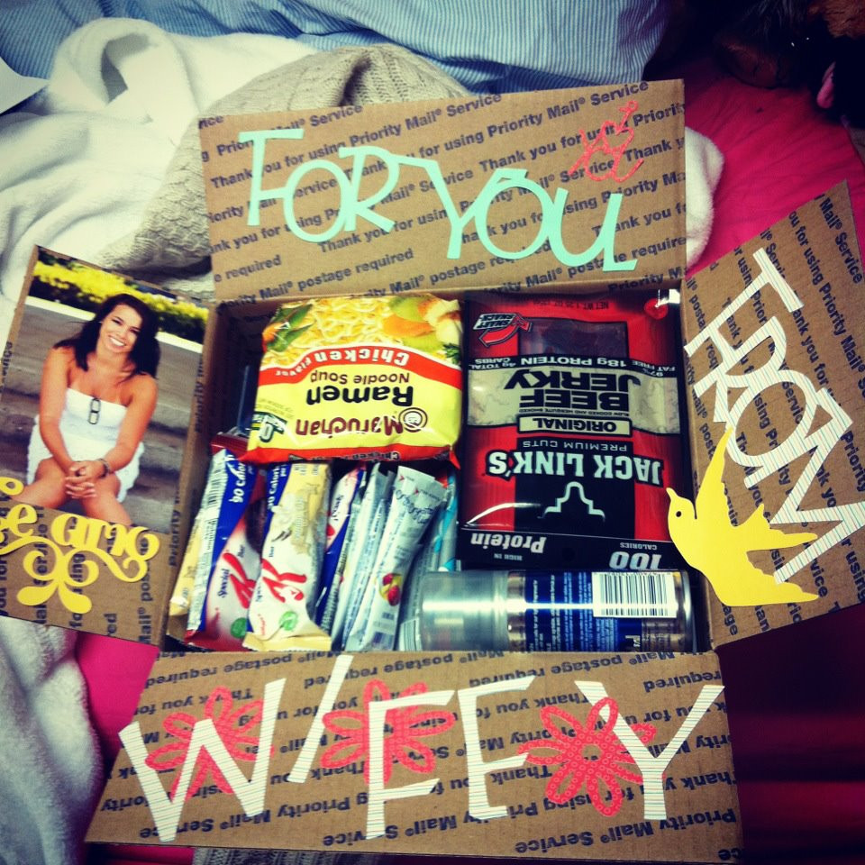 Gift Ideas For Military Boyfriend
 Little Fierce Mama Care packages from a 7 month deployment