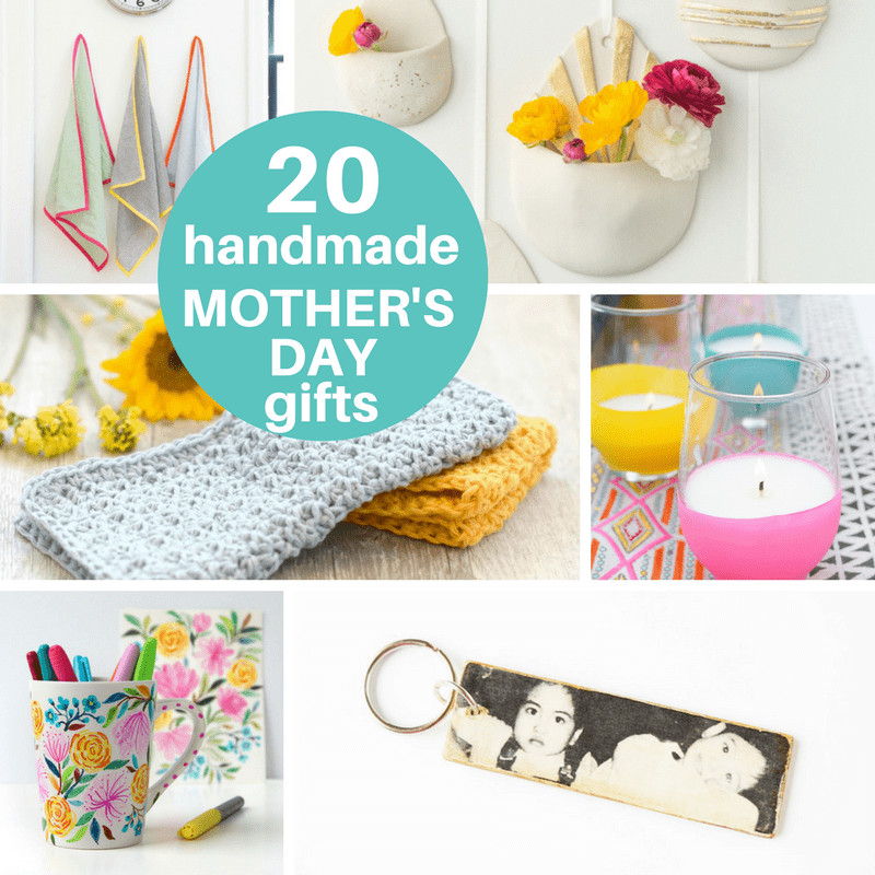 Gift Ideas For Mother
 A roundup of 20 homemade Mother s Day t ideas from adults