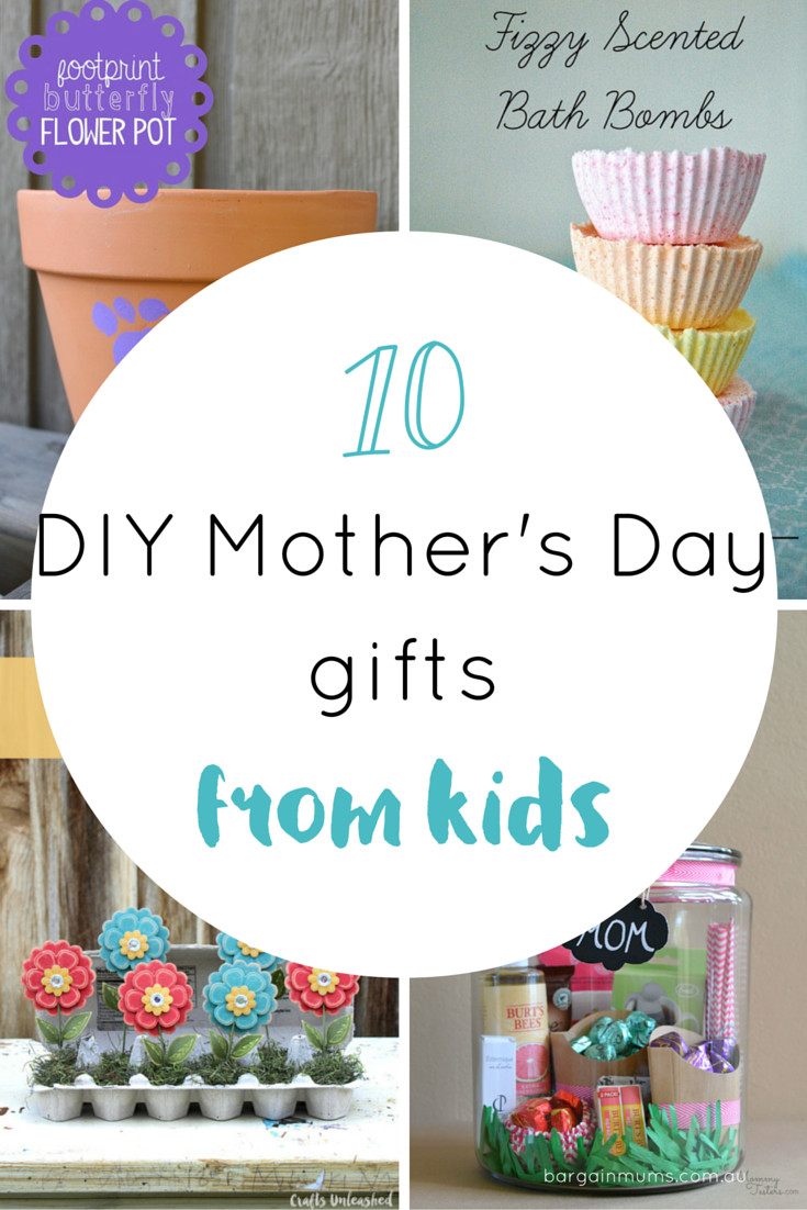 Gift Ideas For Mother Day
 10 DIY Mother s Day ts from kids Bargain Mums