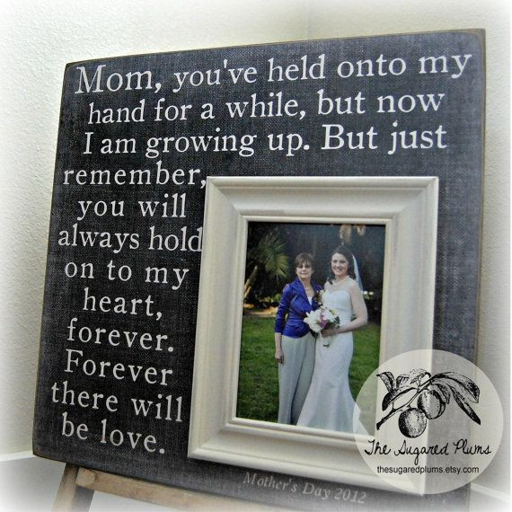 Gift Ideas For Mother In Law On Wedding Day
 Cute for bride or groom and mom