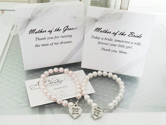 Gift Ideas For Mother Of The Bride
 Mother of the Bride Pearl Strand Bracelet by