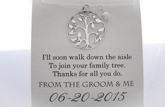 Gift Ideas For Mother Of The Groom
 Mother of The Groom Necklace Mother of the Groom Gifts