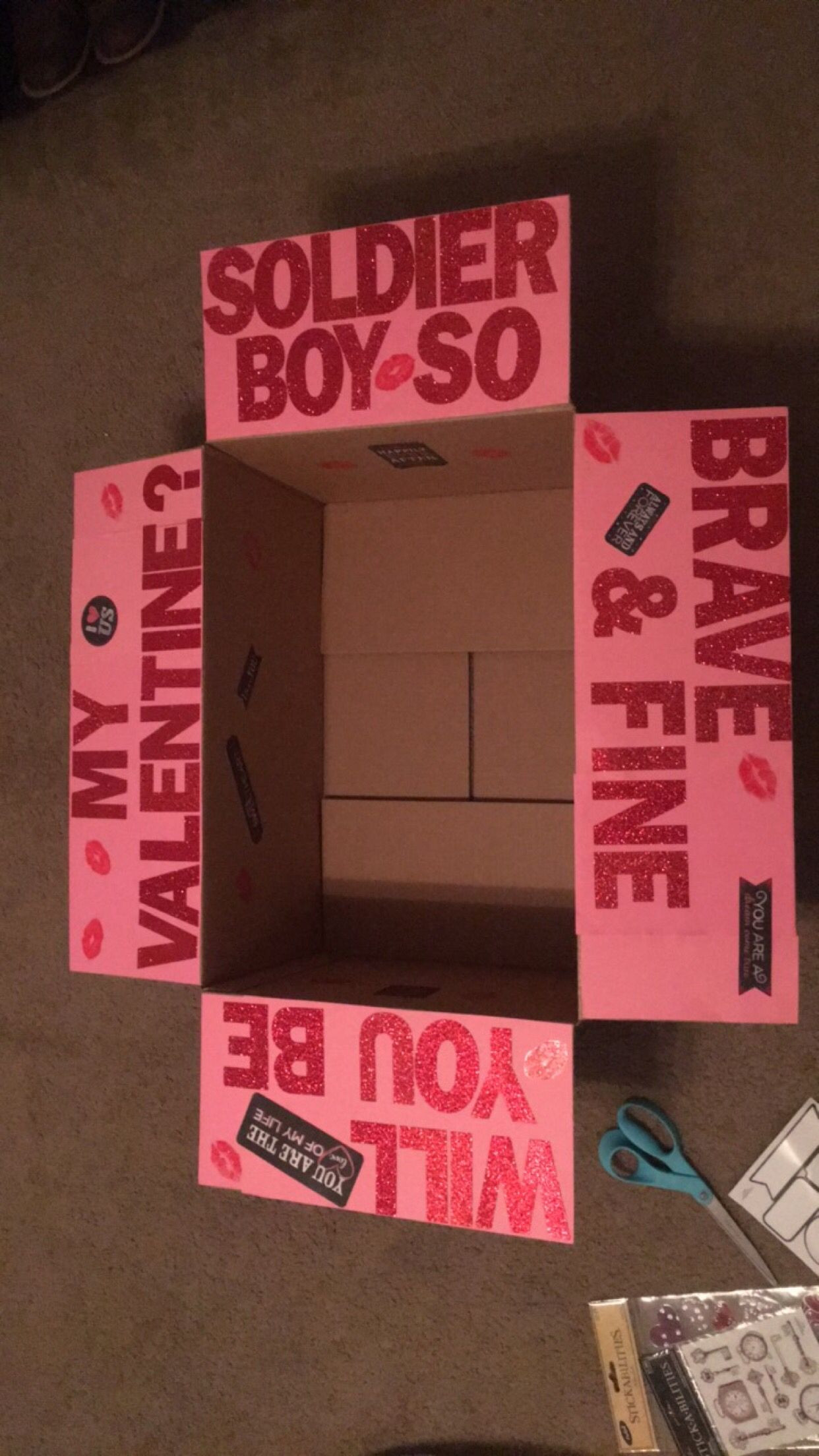 Gift Ideas For My Boyfriend
 The Valentine s Day care package I made for my boyfriend