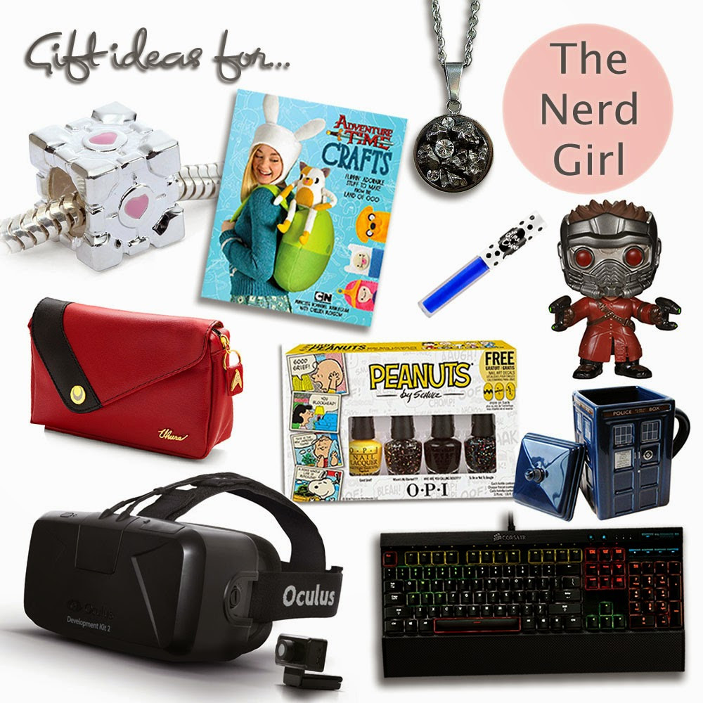 Gift Ideas For Nerdy Girlfriend
 Christmas Gift Guide Ideas for Nerdy Geek Girls