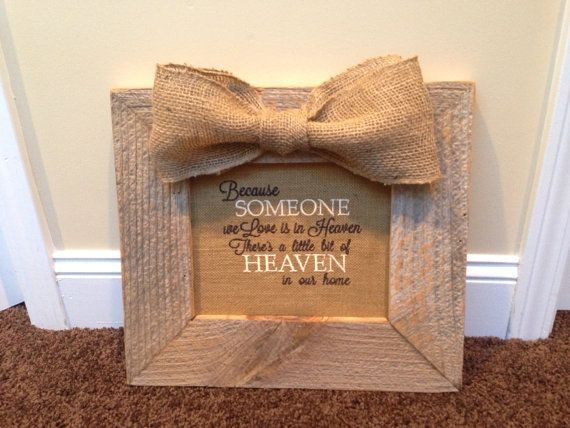 Gift Ideas For Someone Who Lost Their Mother
 Because someone we love is in Heaven great t for
