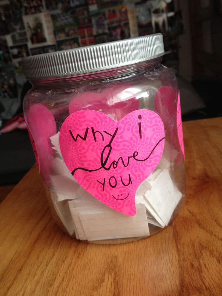 Gift Ideas To Make For Girlfriend
 Perfect t for your girlfriend boyfriend Fill up a jar