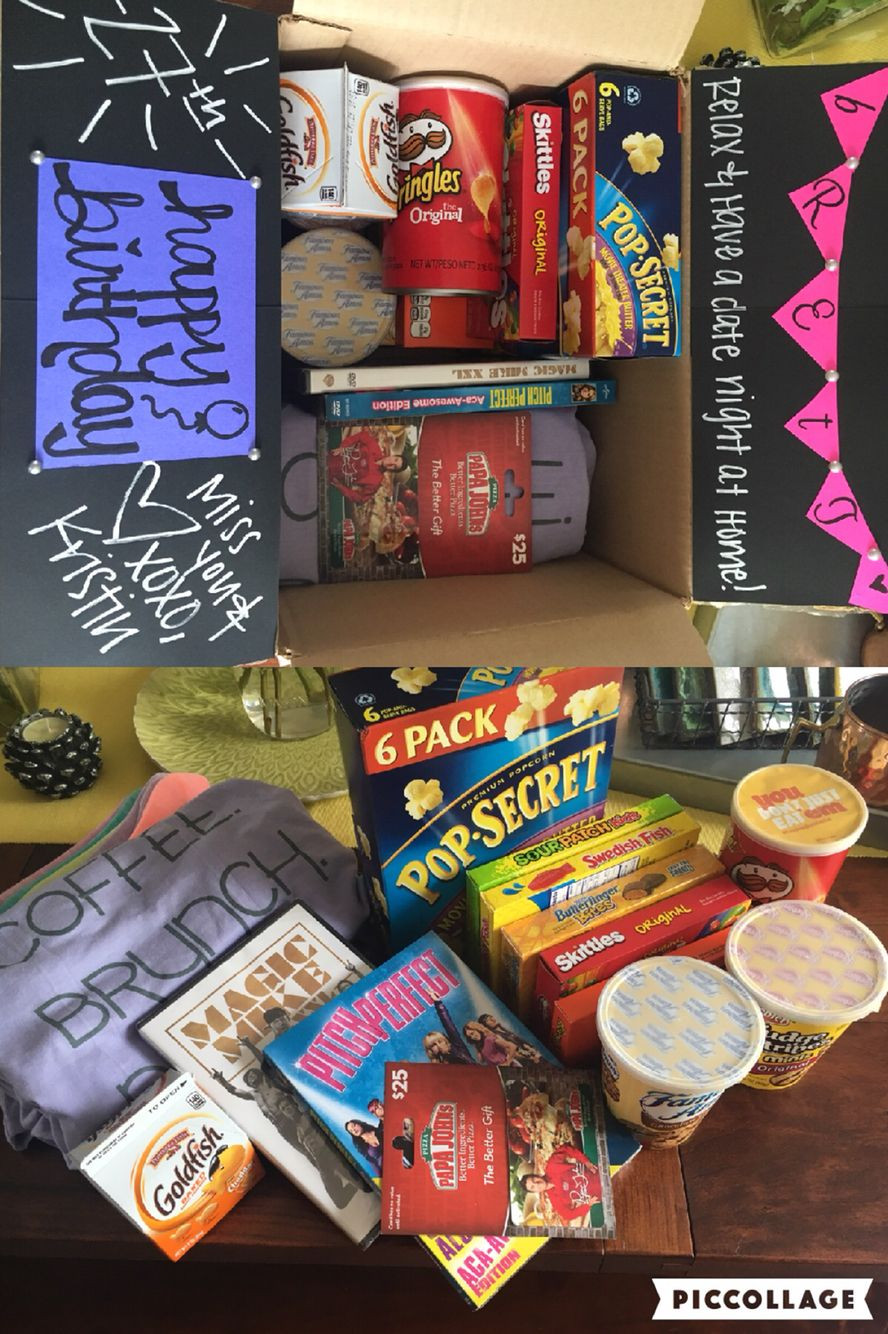 Gifts For Best Friend Birthday
 Stay at home date night in a box birthday t for my