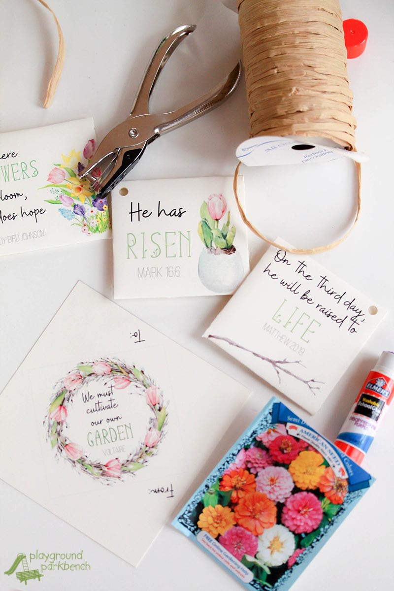 Gifts For Easter
 DIY Printable Biblical Seed Packets for Easter