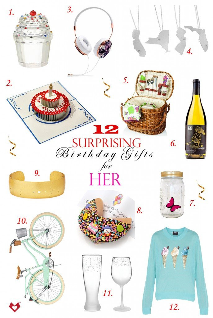 Gifts For Her Birthday
 12 Surprising Birthday Gifts for Her Lovepop