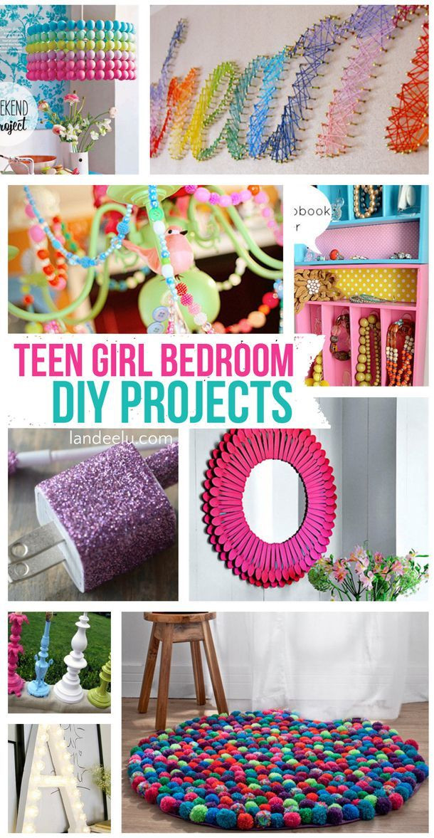Girl Room Decor DIY
 Teen Girl Bedroom DIY Projects CRAFT PARADISE