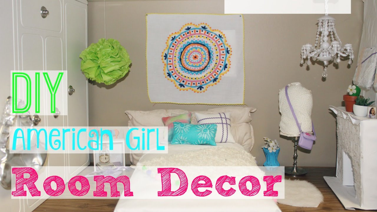 Girl Room Decor DIY
 DIY American Girl Room Decor
