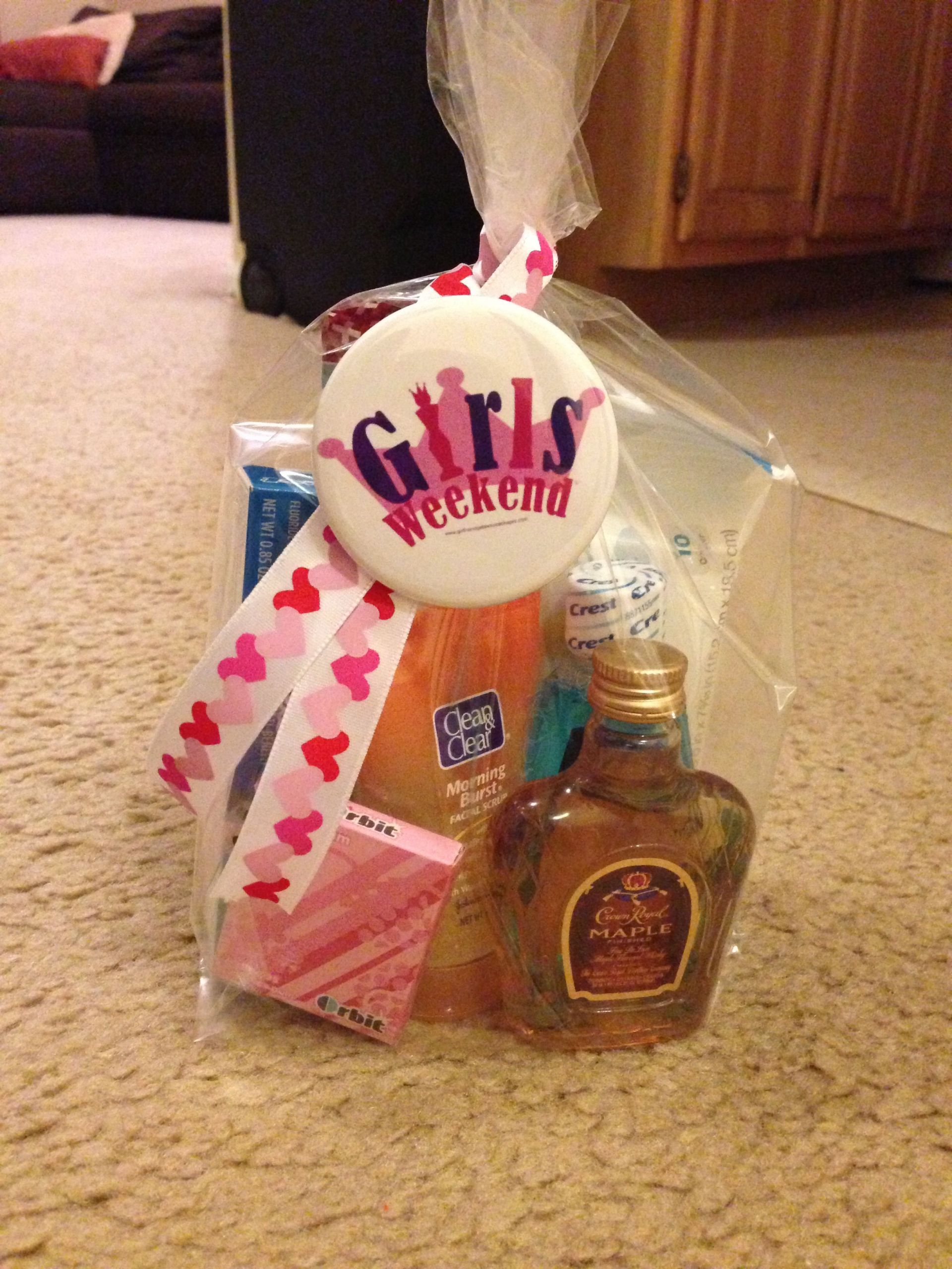 Girlfriend Getaway Gift Ideas
 Girls weekend trip little goo bag