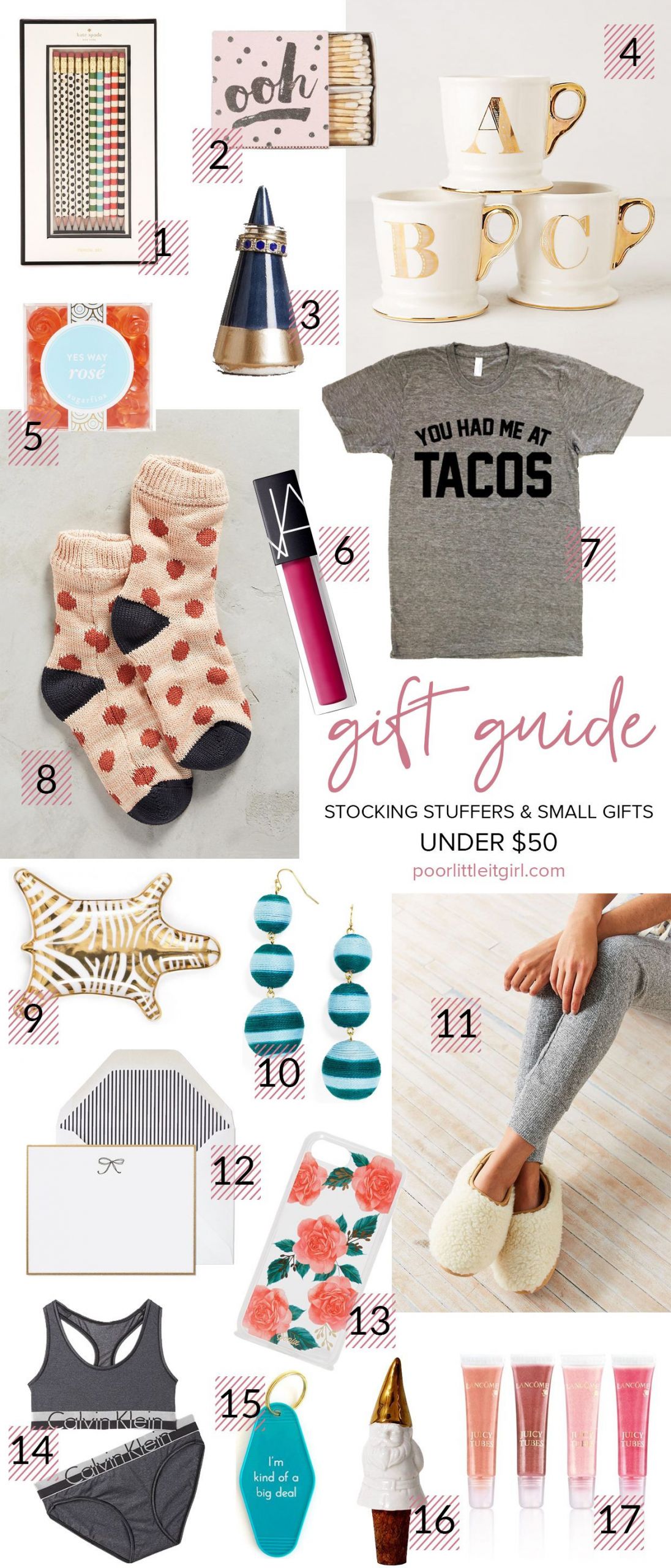 Girlfriend Gift Ideas Under $50
 Stocking Stuffers And Small Gifts Under $50 Gift Guide