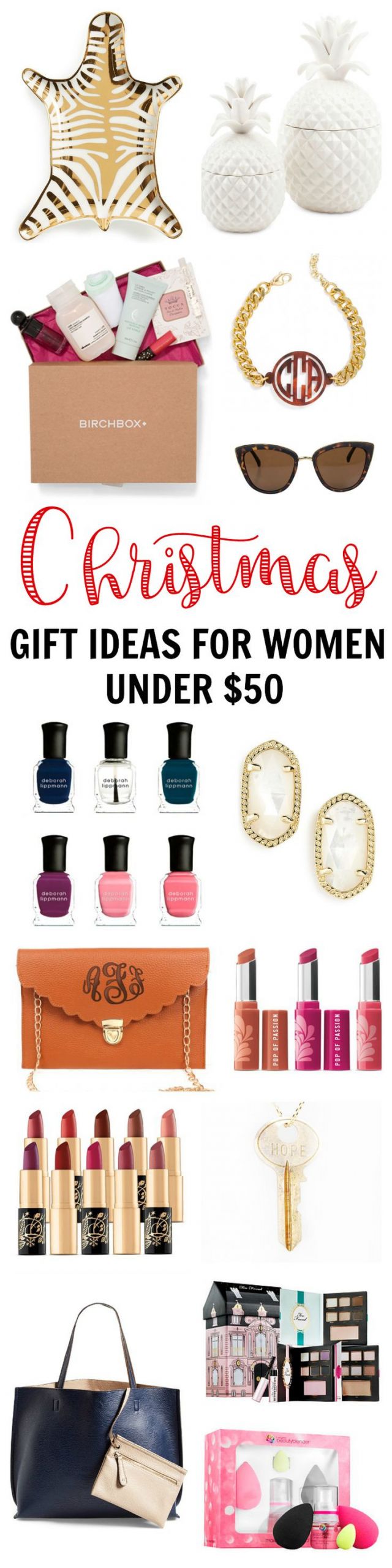 Girlfriend Gift Ideas Under $50
 Christmas Gift Ideas for Women under $50