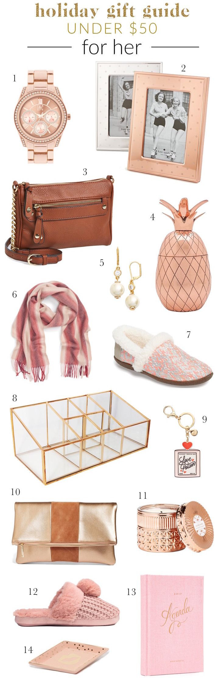Girlfriend Gift Ideas Under $50
 Glam Gifts For Your Gal Pal Under $50