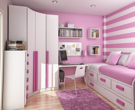 Girls Bedroom Painting Ideas
 Stylish & romantic pink paint ideas for girl bedroom