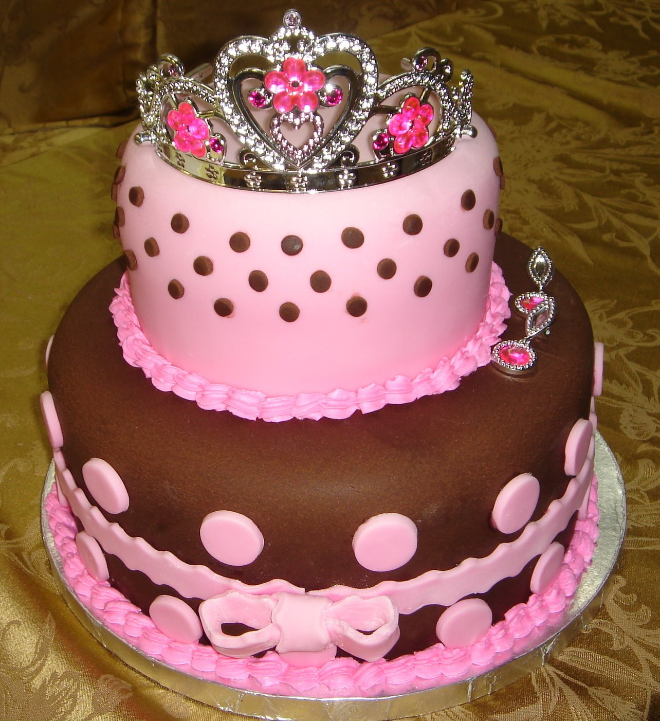 Girls Birthday Cakes
 cake birthday kids fondant buttercream princess castle