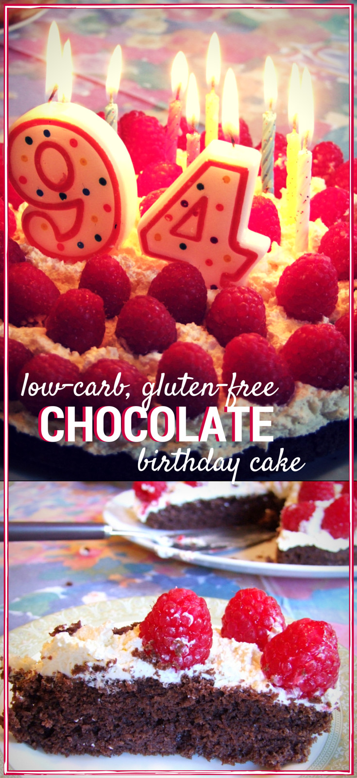 Gluten Free Birthday Cake Delivery
 Super low carb & gluten free diabetic chocolate cake