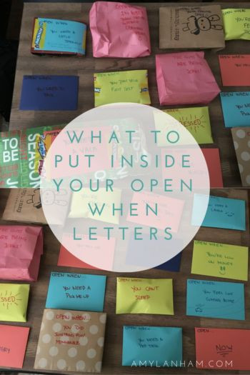 Going Away Gift Ideas For Girlfriend
 The 25 best Open when letters ideas on Pinterest