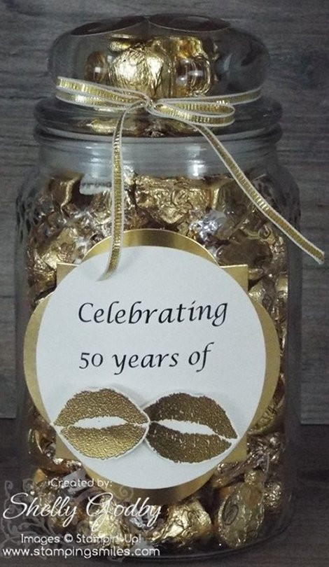 Gold Wedding Anniversary Gift Ideas
 Lots of Kisses for a 50th Wedding Anniversary Gift
