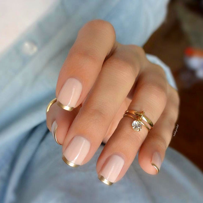 Gold Wedding Nails
 Fabulous Wedding Nails For The Big Day