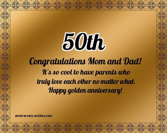 Golden Anniversary Quote
 50th Anniversary Wishes Happy 50th Anniversary Quotes