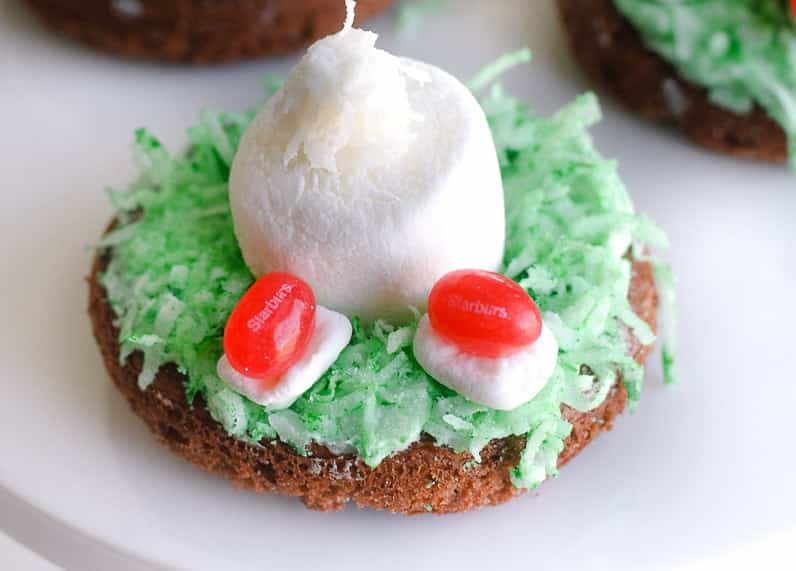 Good Easter Desserts
 Easy Easter Dessert Idea "Bunny in the Hole" Cake Donuts