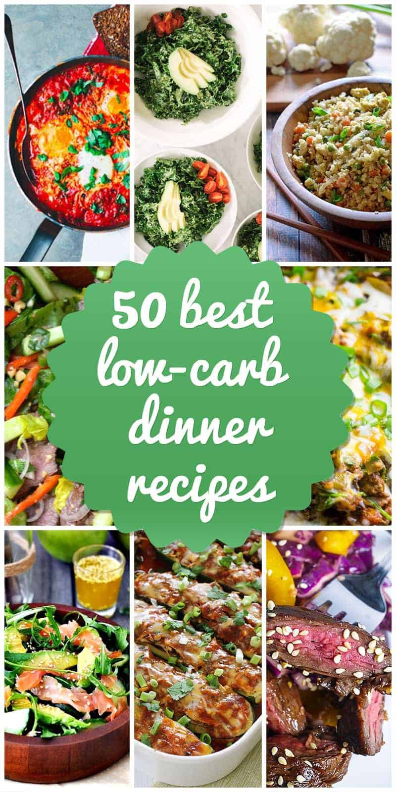 Good Low Carb Dinners
 50 Best Low Carb Dinners Recipes and Ideas