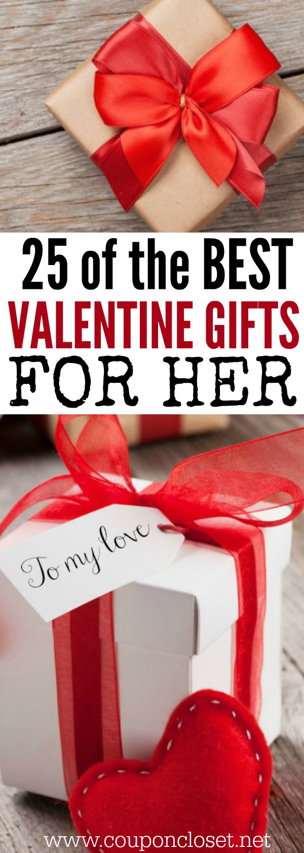 Good Valentines Day Gift Ideas For Her
 25 Valentine s Day ts for Her on a bud  e Crazy Mom
