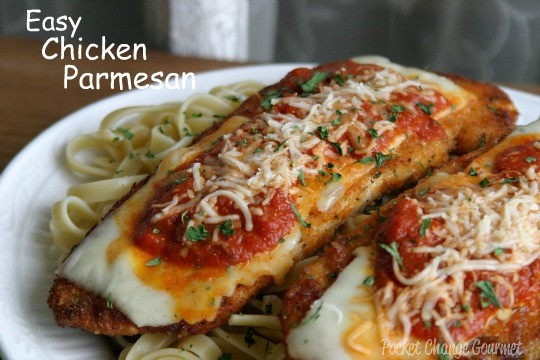 Gourmet Dinner Recipes
 Easy Chicken Parmesan Recipe
