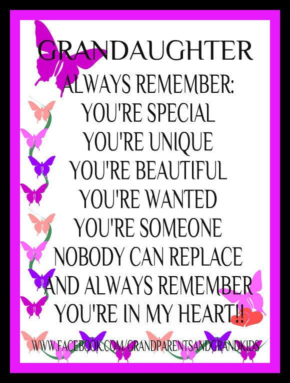 Grandmother And Granddaughter Bond Quotes
 Beautiful Granddaughter Quotes QuotesGram