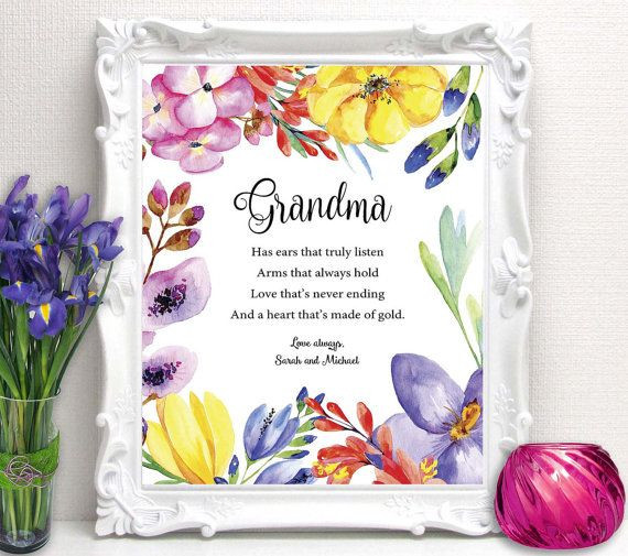 Grandmother Birthday Gift Ideas
 38 best images about Gift Ideas for Grandma & Grandpa on