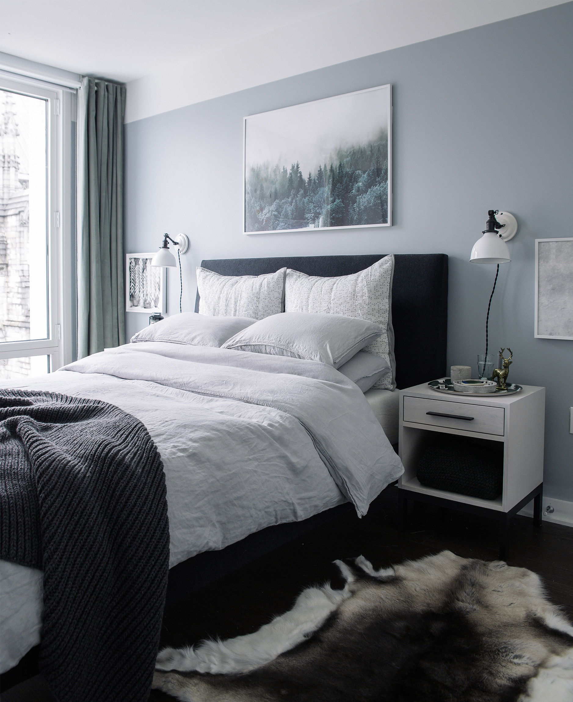 Gray Paint For Bedroom
 Bedroom Makeover The Reveal Bright Bazaar by Will Taylor